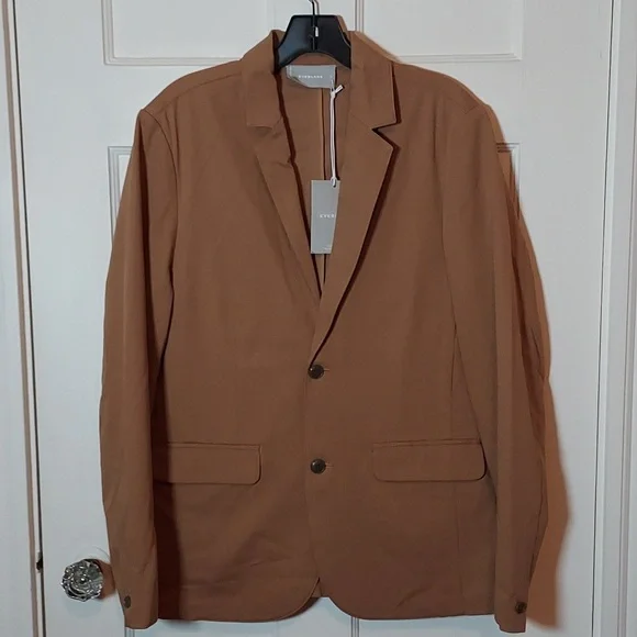 Everlane Men's The Performance Chino Blazer In Toasted Coconut Size Small